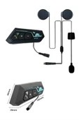 Bluetooth Kask Kulaklığı Intercom 5.0 Bluetooth Android Ve İos Uyumlu thumbnail 5