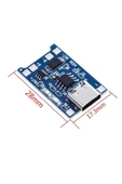 Devremarkt Tp4056 Korumalı Lityum Pil Şarj Devresi Type C Usb Batarya thumbnail 1