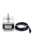 Devremarkt 17hs4401 Nema 17 Step Motor 0.42n.m D Mil 2 Faz 1.5a 1.8 Derece 200 Adım 3d Yazıcı Printer thumbnail 3