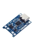 Devremarkt Tp4056 Korumalı Lityum Pil Şarj Devresi Type C Usb Batarya thumbnail 2