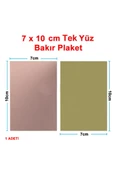 Devremarkt 7x10cm Tek Yüz Bakır Plaket Pcb Elektronik Baskı Devre Prototip Test thumbnail 1