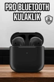 Bluetooth Kulaklık Yeni Nesil Pro Sensörlü Mikrofon Ç Cevaplama thumbnail 1