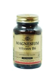 Solgar Magnesium with Vitamin B6 100 Tablet thumbnail 1