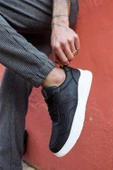 Günlük Ayakkabı Siyah (Beyaz Taban) thumbnail 4