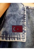 Türk Bayrağı Yaka Iğnesi Rozet thumbnail 3