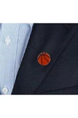 Basketbol Topu Yaka Iğnesi Rozet thumbnail 4