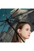 Kedi Desen Şemsiye -3 Katlamalı / Manuel thumbnail 2