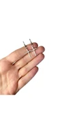 Gotik Hac İşareti  Unisex Küpe thumbnail 2