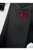 Türk Bayrağı Yaka Iğnesi Rozet thumbnail 2