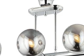 Lamp Space Modern Tasarım Avize Altılı Krom thumbnail 2