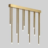 Pipe Plafonyer Led Avize 100 Cm 12li Boru Eskitme thumbnail 1