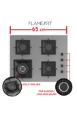 Ferre SC408/WFA Gri 65 cm Ankastre Ocak thumbnail 2