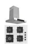 Ferre MEGA PLUS SERİSİ 2'Lİ CAM ANKASTRE SET (D101-SC406) thumbnail 1