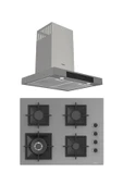 Ferre MEGA PLUS SERİSİ 2'Lİ CAM ANKASTRE SET (D102-SC408) thumbnail 1
