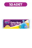 Ülker PAREXGüçlü Çöp Torbası Orta Boy 10 Pkt thumbnail 1