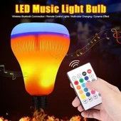 Kumandalı Bluetooth Hoparlör Ampul LD-37 thumbnail 5