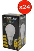 ELİTLED Viketled Led Ampül Beyaz-white 9w (24 Lü Set) thumbnail 1