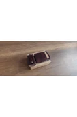 sumerianwallet Shell Cordovan Efektli Deri Cüzdan Kızıl thumbnail 3
