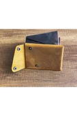 sumerianwallet Crazy Deri Cüzdan Taba ( Anahtarlık Hediye ) Taba thumbnail 4