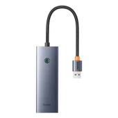 BASEUS ULTRAJOY 4-PORT HUB-GRİ thumbnail 1