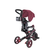 Globber Explorer 4in1 Katlanabilir Bisiklet - Bordo thumbnail 4