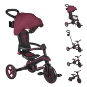 Globber Explorer 4in1 Katlanabilir Bisiklet - Bordo thumbnail 1