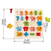 Hape Chunky Puzzle Matematik Yapbozu thumbnail 3
