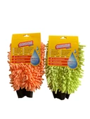 Sunshine Microfiber Çift Taraflı Makarna Kurtçuk Oto Yıkama Eldiveni thumbnail 1