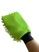 Sunshine Microfiber Çift Taraflı Makarna Kurtçuk Oto Yıkama Eldiveni thumbnail 4