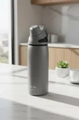 Horizon Termos Termos Bardak Gri 600ml B6837 thumbnail 1