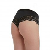 X-Lady 1624 Siyah Brazilian String Dantelli Külot thumbnail 3