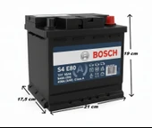 Bosch S4 E80 12 V 55Ah 540 A (EN)  EFB Akü thumbnail 2