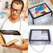 Led Işıklı Kitap  Okuma Büyüteç thumbnail 3
