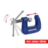 WORKPRO WP232016 25mm G Tipi İşkence thumbnail 2