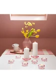 IKEA BLADFAGEL tealight mumluk, pembe, 3 cm thumbnail 4