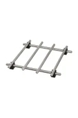 IKEA Lamplıg 18x18 Cm Metal Paslanmaz Çelik Nihale thumbnail 2