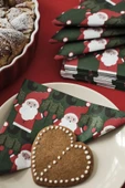 IKEA VINTERFINT 30 Adet Noel Baba Desenli Peçete thumbnail 2