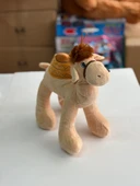 Oyuncak Peluş Deve Bej Hardal 30 cm thumbnail 3