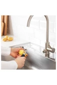 IKEA Paslanmaz Çelik Siyah Yan Soyacak 17 Cm thumbnail 3