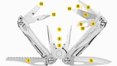 Leatherman Sidekick Penseli Multitool 14F Gümüş thumbnail 7