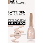 Flormar Oje No 002 Latte BARE MACCHIATO thumbnail 2