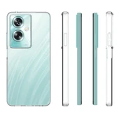 Realme Note 60 Kılıf İnce ve Esnek Şeffaf Süper Silikon thumbnail 3