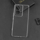 Realme Note 60 Kılıf İnce ve Esnek Şeffaf Süper Silikon thumbnail 6