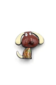 Köpek Broş - Kahverengi thumbnail 1