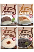 Pakmaya 4'lü Tatlı Seti (Kazandibi, Sütlaç, Supangle, Tavukgöğsü) thumbnail 1