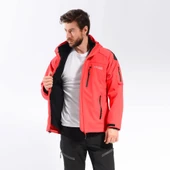 FreeCamp 3in1 Softshell Erkek Ceket-KIRMIZI thumbnail 2