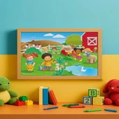 LP 709 LITTLE PEOPLE 50 PARÇA thumbnail 2