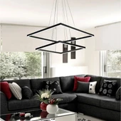 Sumatra Sarkıt Led Avize 60x60 Cm 72 Watt thumbnail 2