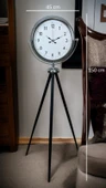 Krom Standart Tripod Ayaklı Saat thumbnail 5