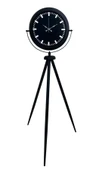 Siyah Lüks Sade Tripod Ayaklı Saat thumbnail 2